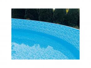 Poolfolie Mosaik 0,30 mm Überlappung für 5,5 x 1,2 m Pool