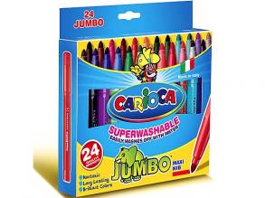 Jumbo-Markierstift-Set 24 Stück - Carioca