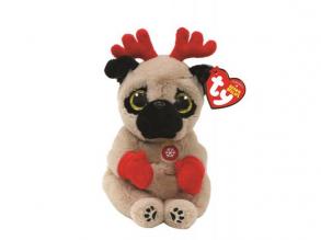 Beanie Babies Plüschfigur MITTENS, 15 cm - brauner Hund