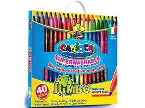 Jumbo-Markierstift-Set 40 Stück - Carioca