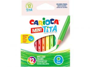 Carioca: Mini Tita Bruchsicheres Buntstiftset 12tlg.