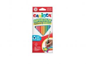 SuperColor Triangular 12er Set Buntstifte - Carioca