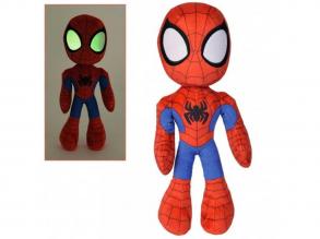 Marvel: Amazing Friends - Spiderman Spider-Man Plüsch Plüsch mit leuchtenden Augen 25cm