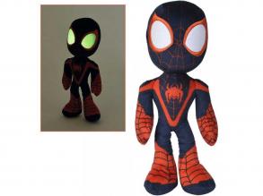 Marvel: Amazing Friends - Spider-Man Miles Morales Plüsch mit leuchtenden Augen 25cm