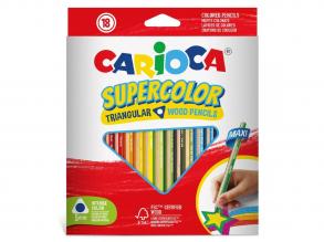 Supercolor Triangular 18-teiliges Maxi-Buntstiftset - Carioca