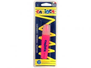 Carioca: Textmarker-Filz in Neon-Pink