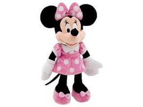 Minnie Mouse Disney Plüschpuppe im Polka-Dot-Kleid - 25 cm