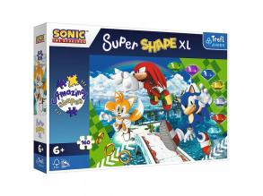 Sonic der Igel und seine Freunde XL 160 Teile Super Shape puzzle - Trefl