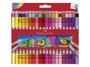 Faber-Castell: 40-teiliges Marker-Set mit brillanten Farben