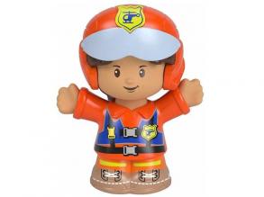 Fisher-Price: Little People Louis Pilot Figur - Mattel