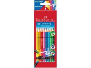 10er Set Buntstifte mit Radierspitze - Faber-Castell