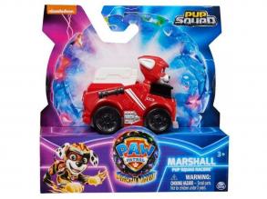 Paw Patrol The Super Movie: Pup Squad Racers mit Marshall Minifigur Fahrzeug - Spin Master