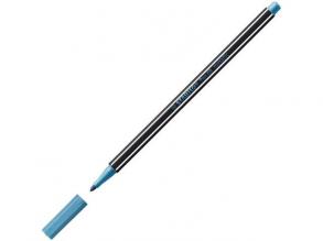 Stabilo: Stift 68 blau metallic Filzstift