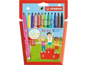 STABILO Trio A-Z 18-teiliges Marker-Stift-Set