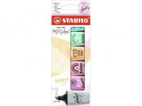 Stabilo BOSS MINI Pastellove 6 Stück/Packung gemischte Farben Textmarker