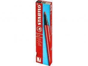 Stabilo Pen 68 10 Stück/Packung rote Faser