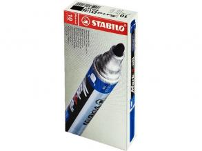 Stabilo Mark-4-All 10 Stück/Packung schwarzer Kugelschreiber Alkoholmarker