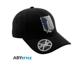 Attack on Titan "Scout Symbol" schwarzes Snapback Cap