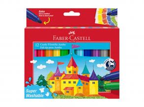 Faber-Castell: Faber-Castell: 12-teiliges abwaschbares Jumbo-Stifteset