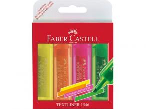 Faber-Castell: Superfluoreszierender Textmarker 4er-Set