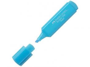 Faber-Castell: Superfloures Textmarker 1546 pastell blassblau