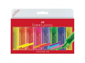 Faber-Castell: Superfluoreszierender Textmarker 8er-Set