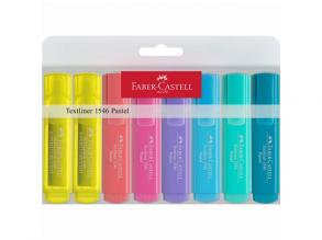 Faber-Castell: Set mit 8 pastellfarbenen Textmarkern