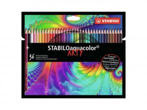 STABILO Aquacolor Buntstifte ARTY Etui, 36 Stk.