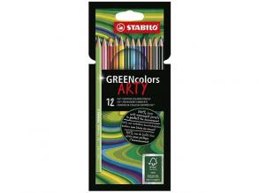 Stabilo: GREENcolors ARTY Buntstifte im 12er-Set