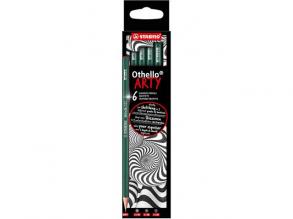 Stabilo: Othello Arty Soft Bleistift 6er Set mit Graphit