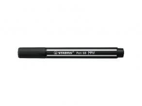 Stabilo Pen 68 MAX cut tip schwarz Premium-Faserspitze