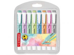 Stabilo: Swing Cool pastellfarbenes 8-teiliges Textmarker-Set