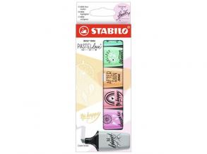 Stabilo: Boss Mini Pastellove Textmarker 6er Set