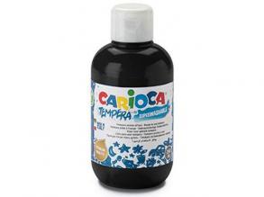 Carioca: Schwarze Tempera 250ml