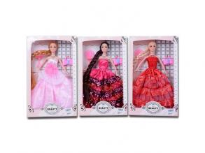 Beauty princess fashion doll in 3 Versionen