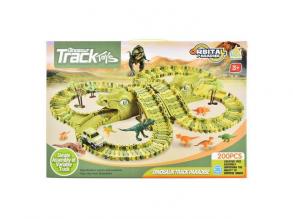 Dinosaurierpark mit Dinosauriern 200pcs