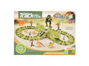 Dinosaurierpark mit Dinosauriern 140pcs