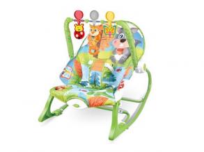 Bunter vibrierender Baby-Sessel