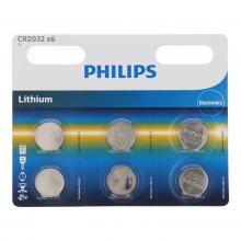 Philips Lithium-Batterie CR2032, 6-tlg.