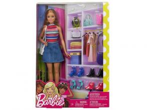 Barbie: Barbie Modepuppe mit Schuhen und Accessoires - Mattel