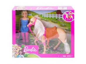 Barbie Pferdeset mit Puppe - Mattel