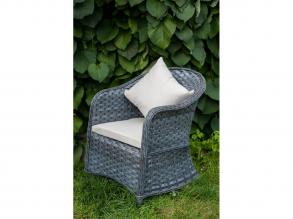 Modemo Sessel grau rattan