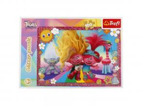 Freundliche Trolle 60-teiliges Puzzle - Trefl