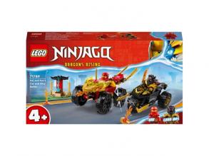 LEGO Ninjago: Kai und Ras Schlacht der Autos und Motorräder (71789)