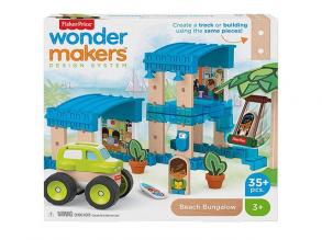 Fisher-Price: Wonder Makers Strand Bungalow Baukasten 35 Teile - Mattel