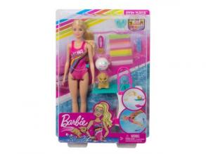 Barbie Dreamhouse Adventures: Schwimmmeister Barbie-Puppenset - Mattel