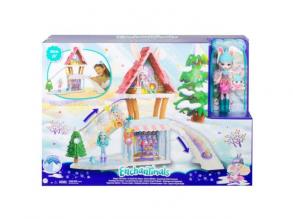 Enchantimals: Bree Bunny und Twist Ski Hut Playset - Mattel