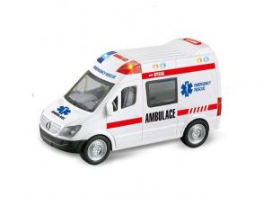 Ferngesteuerter RC Krankenwagen mit Licht 27Mhz 1/48