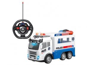 RC Ferngesteuerter Polizeiwagen mit Licht 1/43