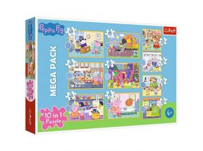 Peppa pig 10 in 1 puzzle - Trefl